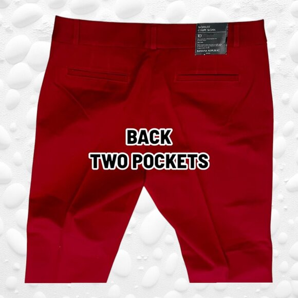 Ladies' Tailored Style Sloan Fit Banana Republic Trousers - SIZE 10๐ - Picture 3 of 7